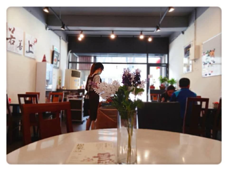 雅善圓蔬食館店內環境